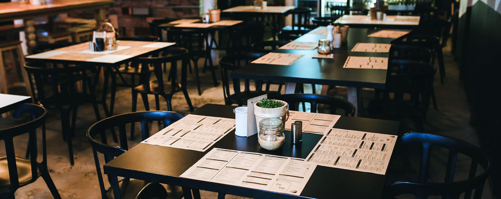 Image of restaurant tables