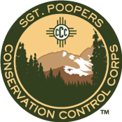 Sgt. Poopers® Conservation Control Corps seal