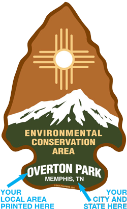 Custom Conservation Arrowhead design