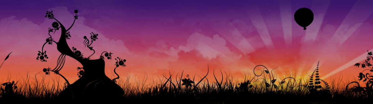 Sgt. Poopers graphic of sunrise from our 2008 website.