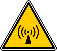emf warning symbol