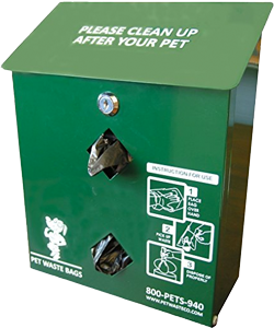 Horizontal roll dispenser with two openings