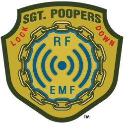 Sgt. Poopers® Radiation Lockdown logo