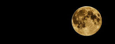 Photo of the full moon