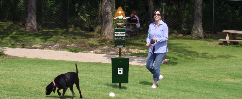 Sgt. Poopers dog waste stations are top of the line. Sgt. Poopers dog waste stations